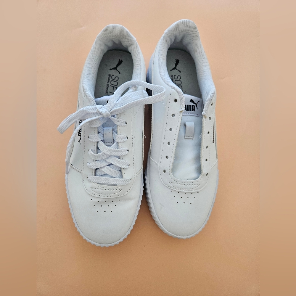 Puma Women's White Athletic Shoes